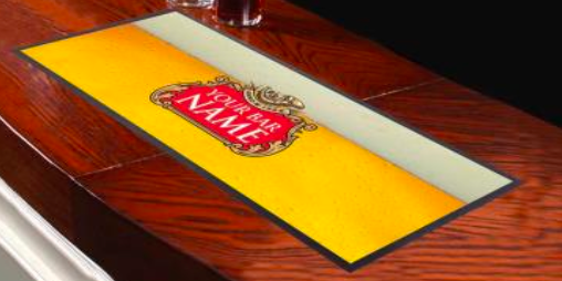 Tapete Publicitario para BAR con base de hule